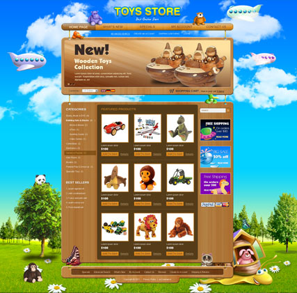 toy store websites
