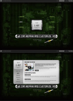 Electronic repair HTML5 template ID: 300111594