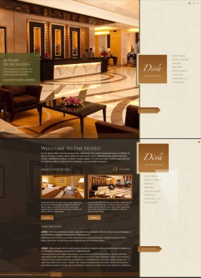 Hotel HTML5 template ID: 300111814