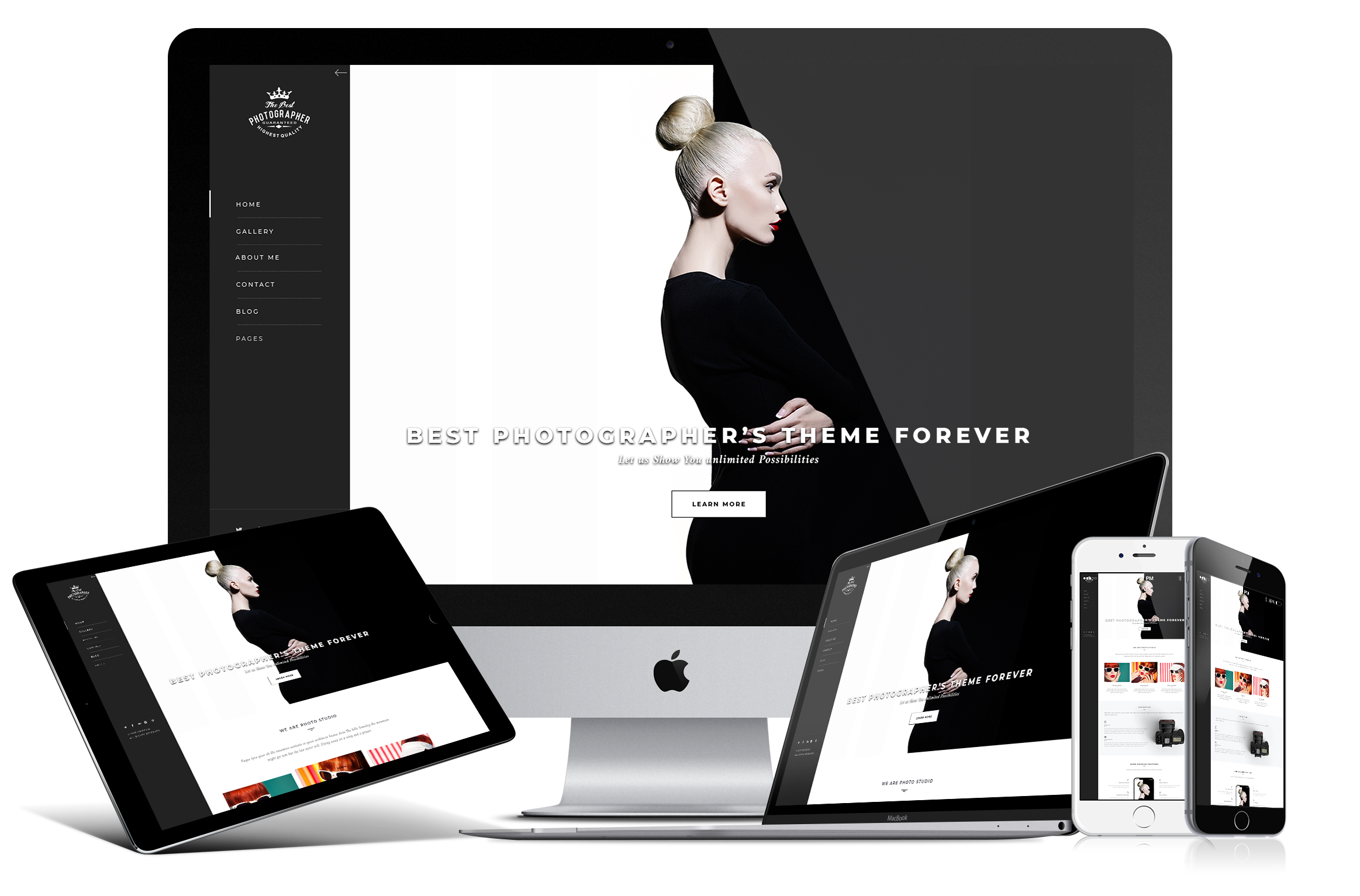 Photographer Bootstrap Template