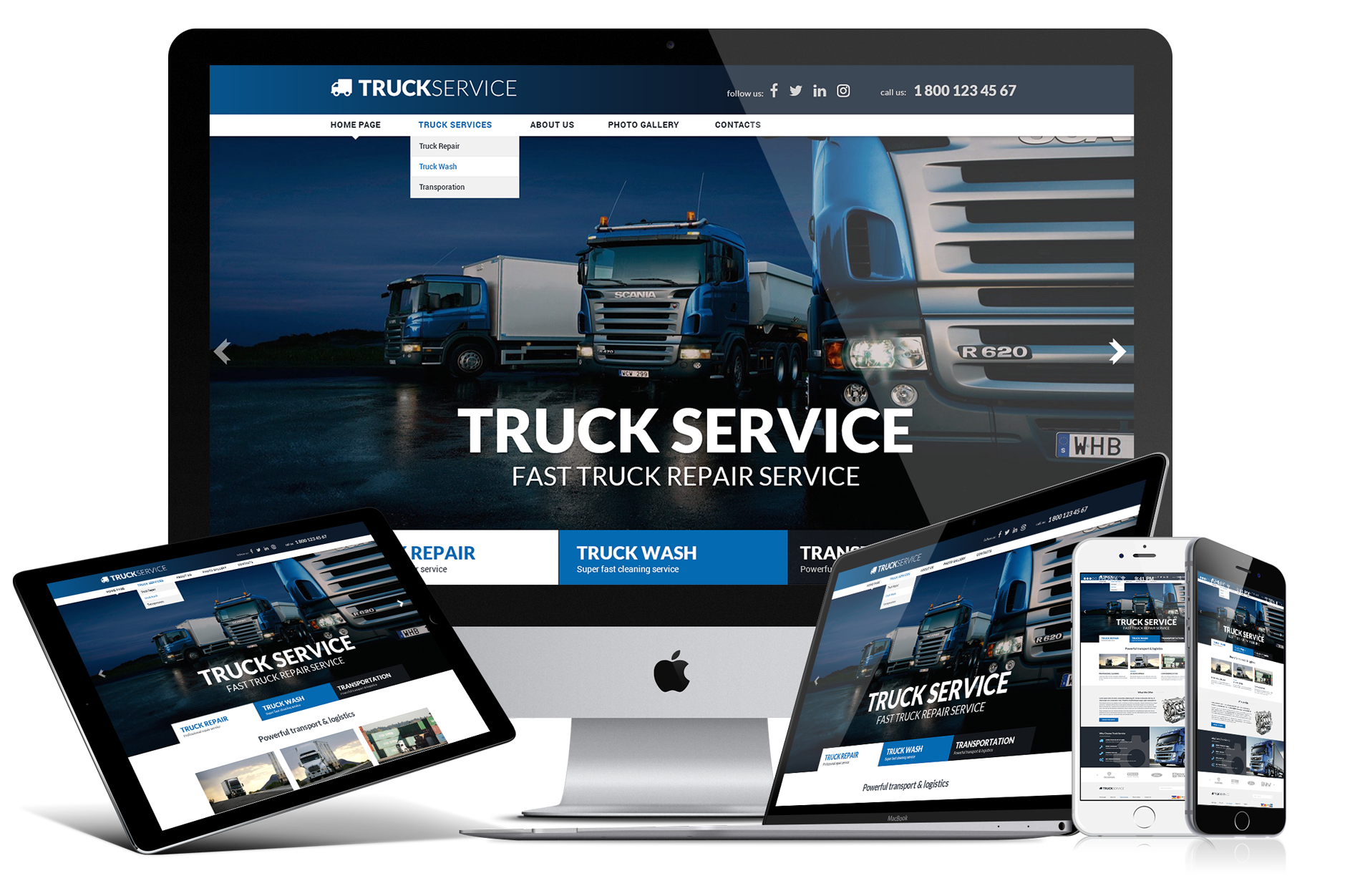 Truck service bootstrap